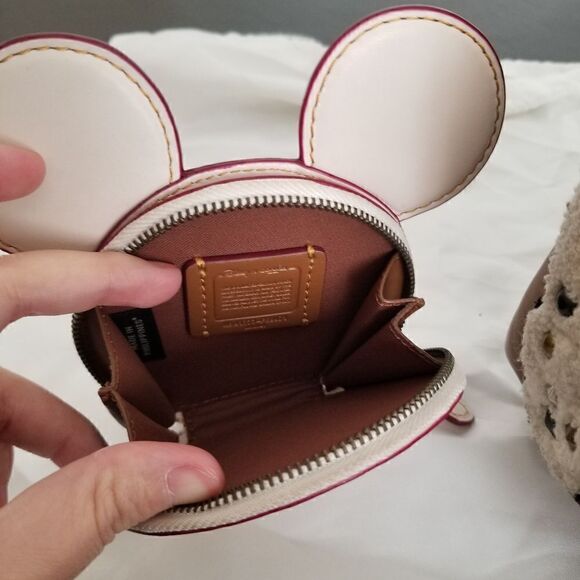 Coach × Disney Micky Mouse Small Bagpack and Coin Purse - Picture 9 of 12